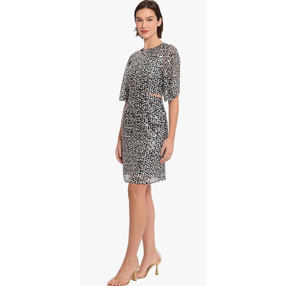 Donna Morgan Women's Holiday Sequin Dress